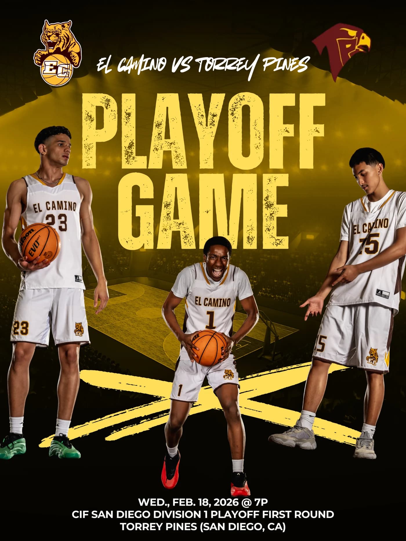 Playoff Game — vs Torrey Pines — El Camino Wildcats, by FitTechGuru